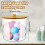 Laundry container with bamboo lid 2