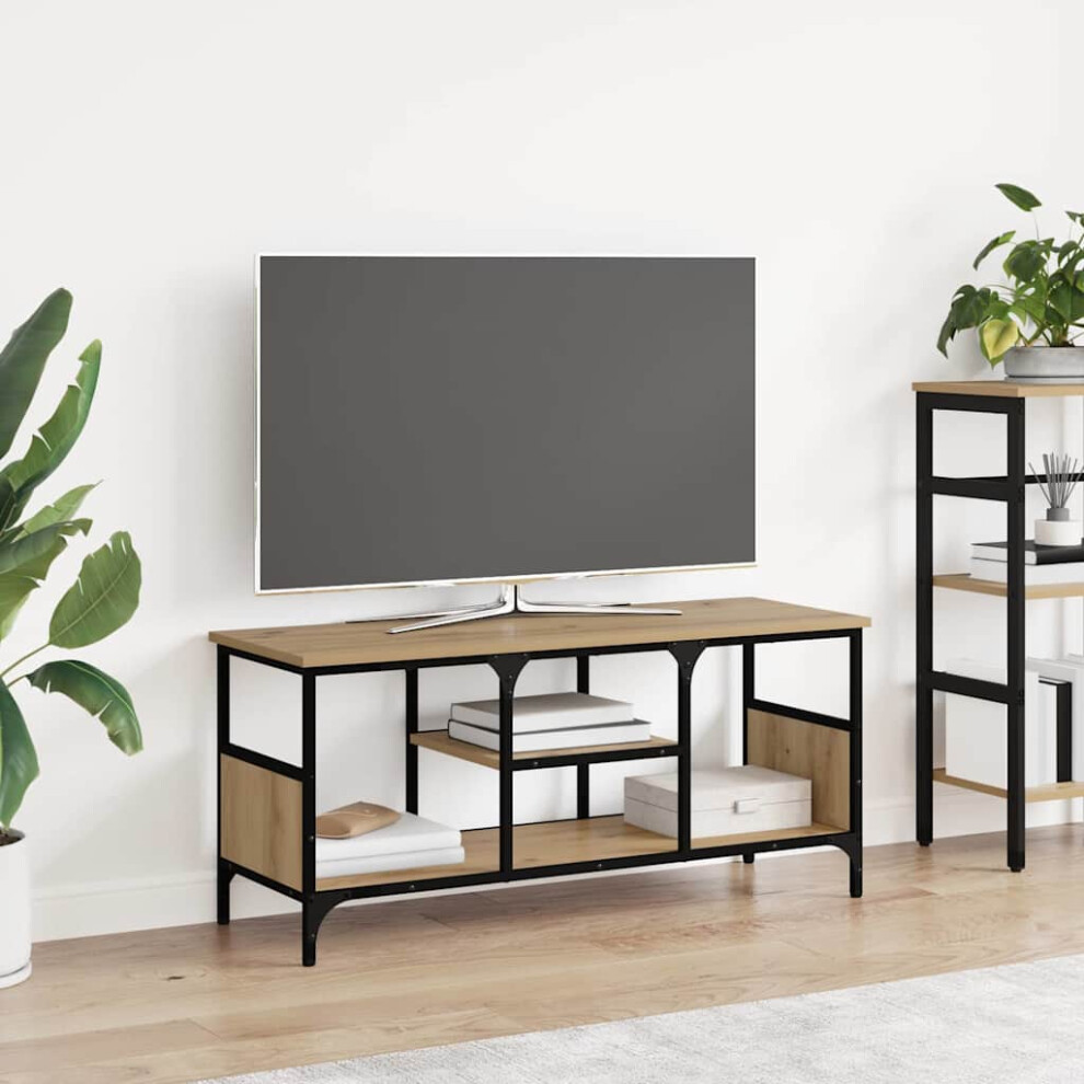 Vidaxl Tv Cabinet Artisan Oak 100 X 35 X 45 Cm
