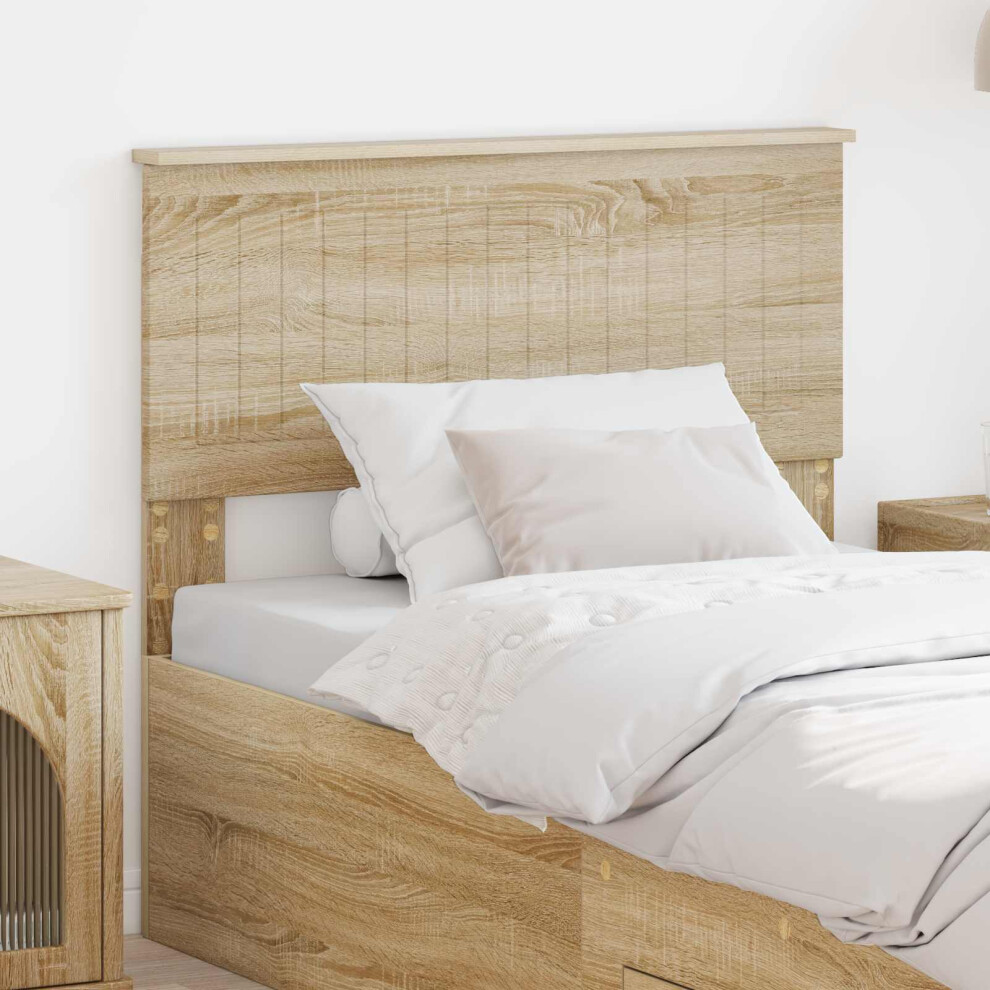 Vidaxl Headboard Sonoma Oak Engineered Wood