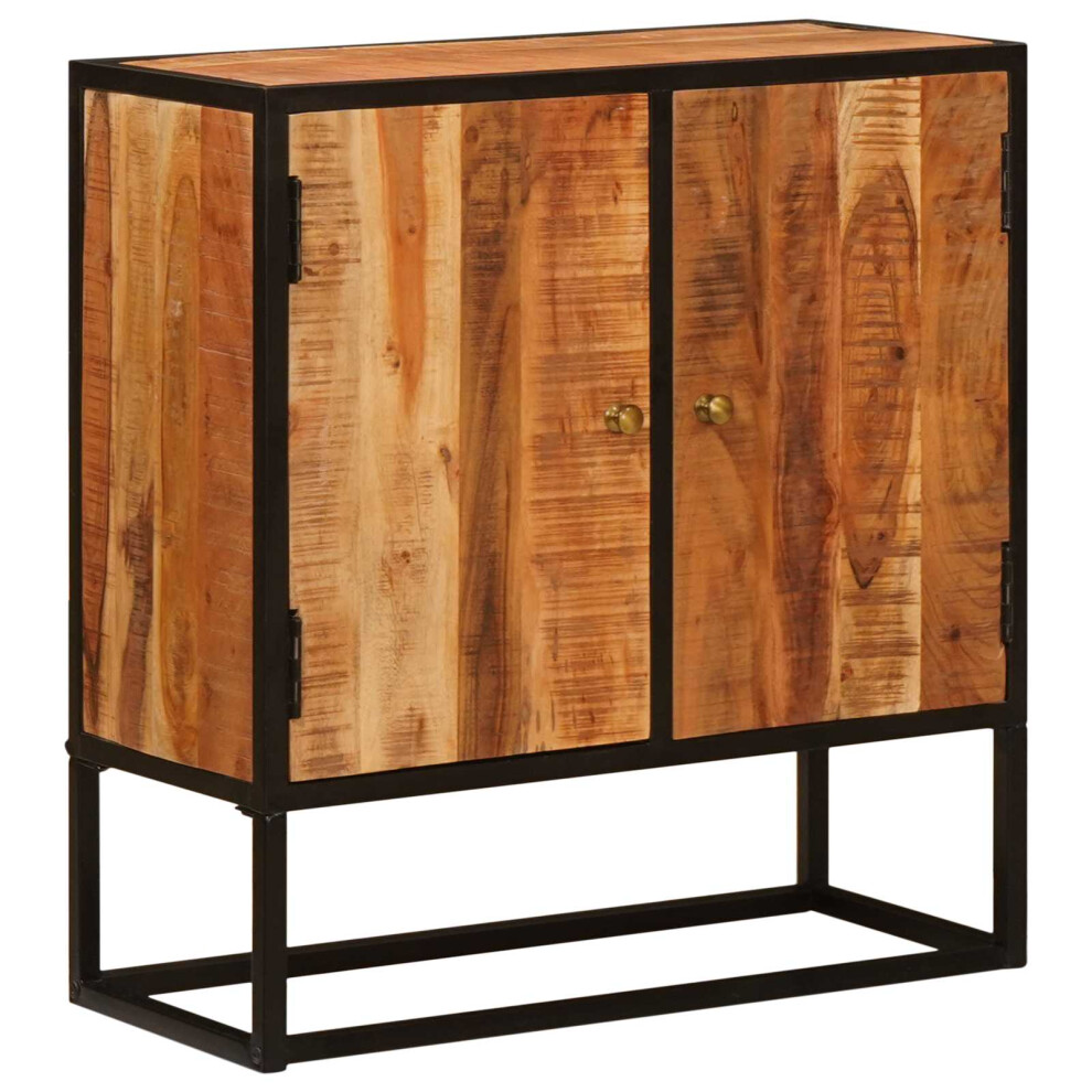 Vidaxl Sideboard Beta Natural 70 X 30 X 75 Cm Solid Acacia Wood