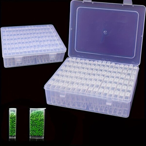 Diamond mosaic storage box 2