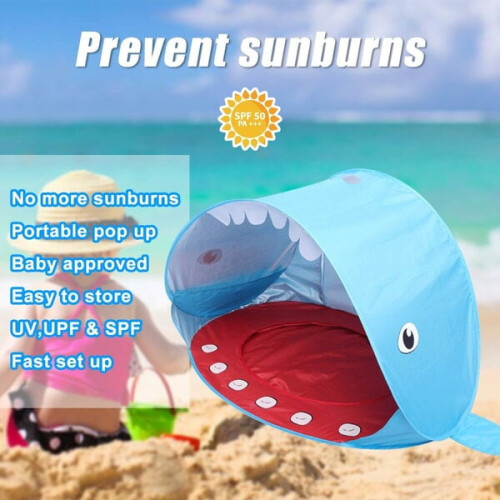 Lasten teltta Shark sininen 1
