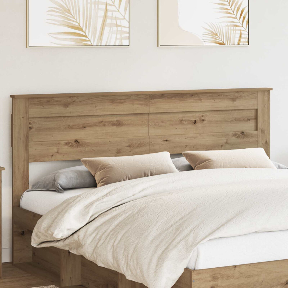 Vidaxl Headboard Artisan Oak Engineered Wood