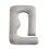 Coussin de grossesse en velours en forme de C 2