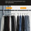 9-tier metal trouser hangers 4