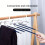 9-tier metal trouser hangers 5