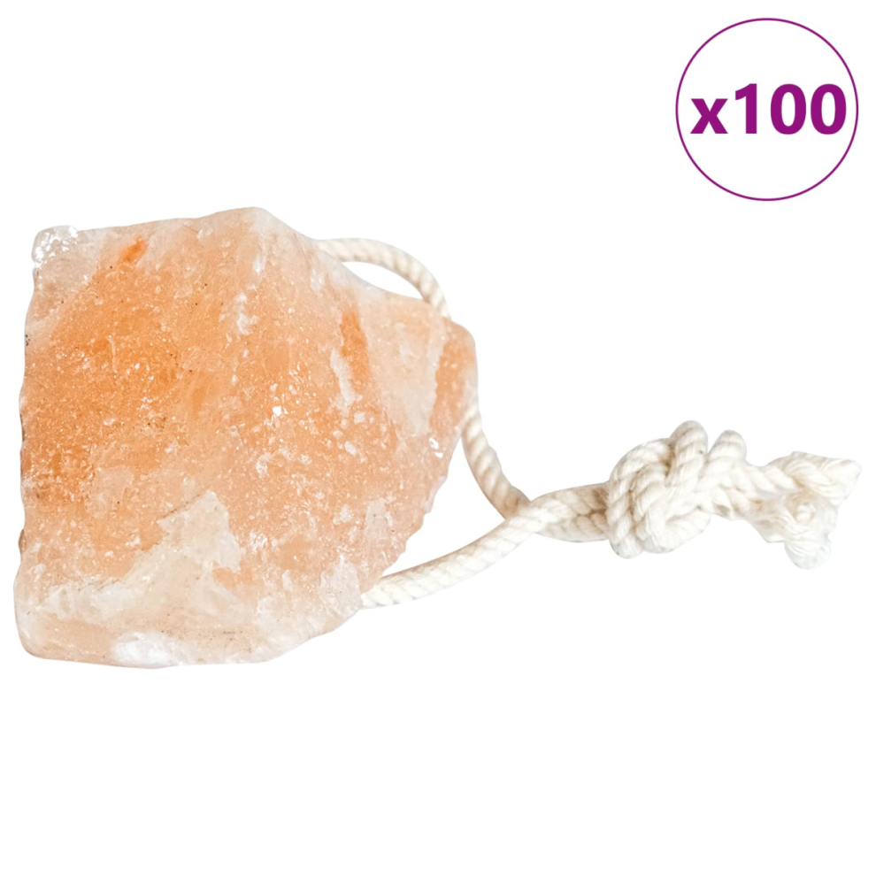 Vidaxl Salt Lick Stones Rock Salt Pink