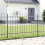 VidaXL vidaXL Garden Fence BOXTEL Grey 1