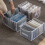 Faltbarer Kleiderorganizer aus Stoff 4