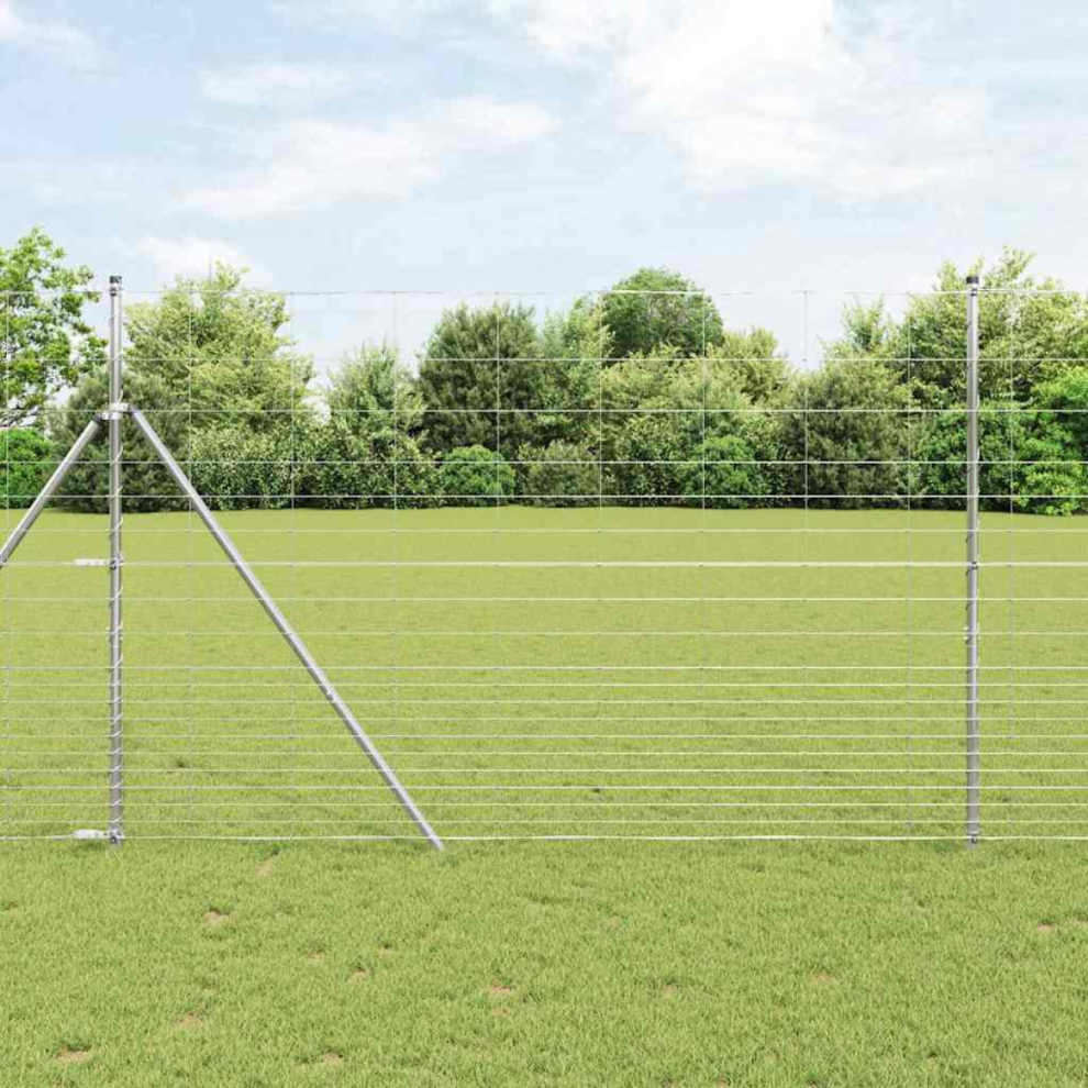 Vidaxl Wild Fence Hot Dip Galvanized 1000 X 160 X 0.18 Cm Iron