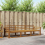 VidaXL vidaXL Outdoor Sofa Set 3 pcs Natural Solid Acacia Wood 1