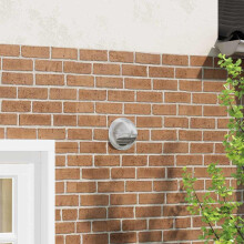 vidaXL Air Vent Covers 2 pcs Silver 150 mm Stainless Steel