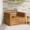 VidaXL vidaXL 2 Piece Outdoor Sofa Natural 1