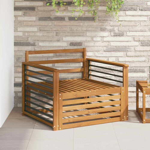 VidaXL vidaXL 2 stk. Outdoor-Sofa Natur