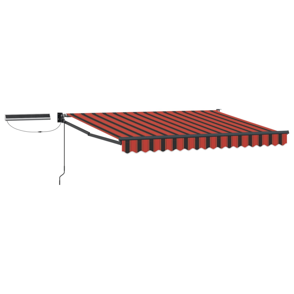 Vidaxl Electric Retractable Awning 3 X 2.5 M Polyester With Pu Coating