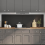 VidaXL vidaXL Kitchen Backsplash 2 pcs Black 100 x 60 cm Tempered Glass 1