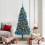 VidaXL vidaXL Artificial Pre-lit Christmas Tree with Ball Set Green 180 cm 1