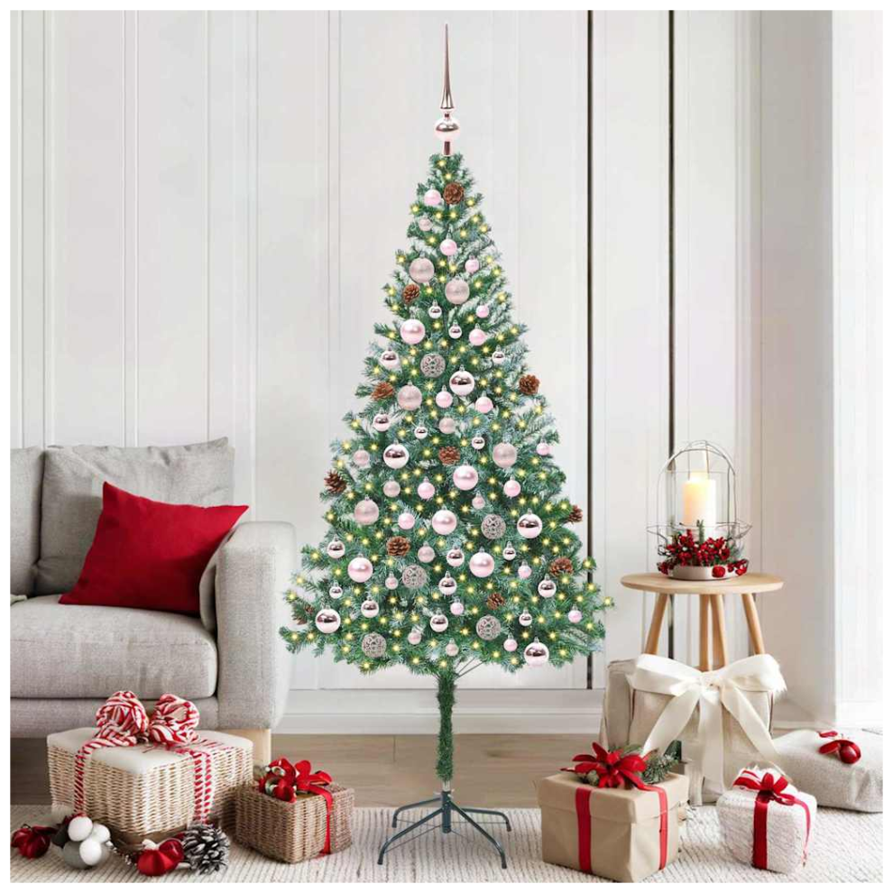 Vidaxl Artificial Christmas Tree With Stand Green 180 Cm Pvc And Steel