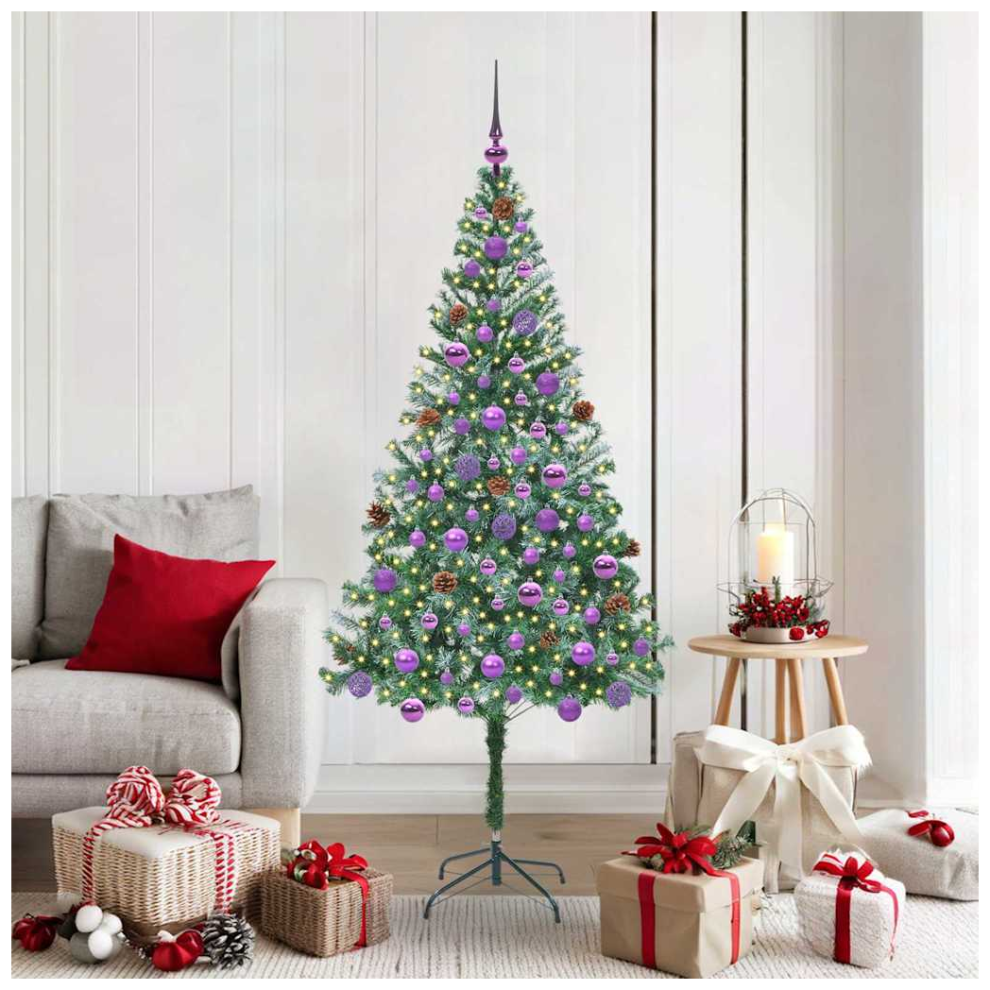 Vidaxl Artificial Christmas Tree With Stand Green 180 Cm Pvc And Steel