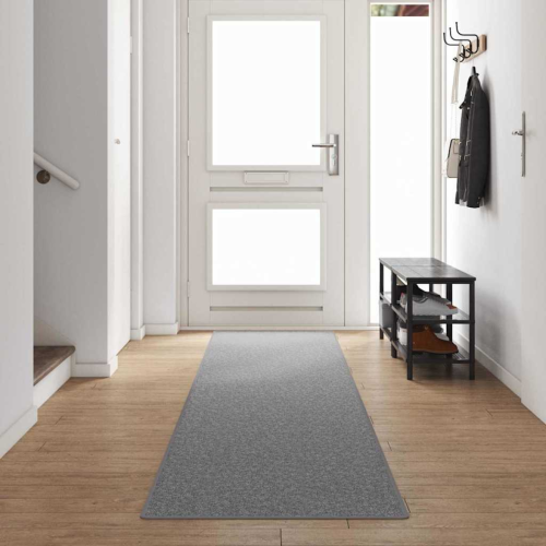 VidaXL vidaXL Carpet Runner Light Grey 80 x 500 cm 100% Polypropylene