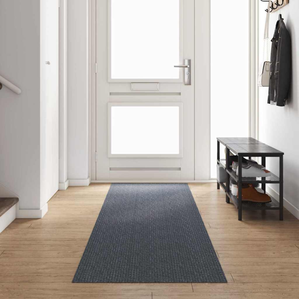 Vidaxl Carpet Runner 80 X 400 Cm Fabric Grey