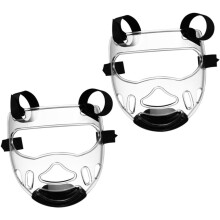 2kpl Kamppailulajit Face Guard Urheilu Face Guard Sparring Face Taekwondo Sparring Gear Kickboxing Guard Martial