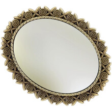 Miniatyyri nukkekoti Vintage Mirror Mini antiikkipeilimallin sisustus Makuuhuoneen huonekalujen lisävaruste 1 12 nukkekodin sisustukseen