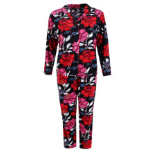 PJ Couture Women's Floral Notch Pyjama Set
