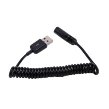 Spiral Coiled USB A male to A female adapter adaptor Cable 1M 3FT