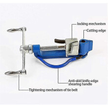 Stainless Steel Strapping Pliers - Manual Band Strapping Pliers Screw Pliers Cable Ties Super Tight Strapping Band Tool for Strapping Tensioner Mar.3.