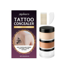 Tattoo Concealer Set, Waterproof, Long-lasting, Cover Scars & Birthmarks, Flawless Skin ,1 set