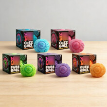 (orange) Smiley Face Plush Toy Ball Squeeze Stress Relief Slow Rebound Soft Non-Sticky Portable Fidget Ball