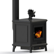 Fireplace fan 5 blades wood stove