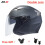 Κράνος Μοτοσικλέτας (xLMATTE BLACK)BLD Νέο Ανοιχτό Πρόσωπο 3/4 Ρετρό Vintage M 1