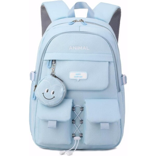 Schoolrugzak voor meisjes, blauw
