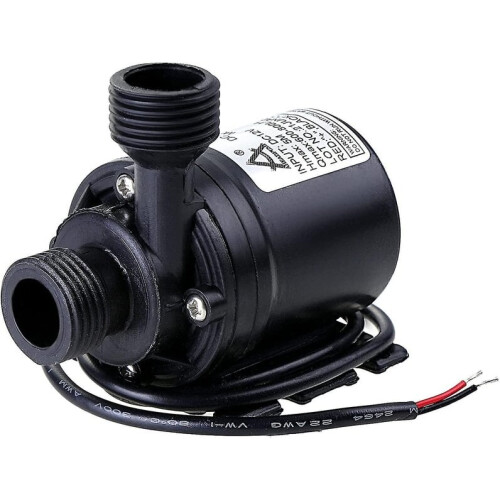 Pompe de circulation, 12 V CC, 800 l/h, 5 m.