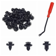 (3-100) 100 stuks 7 mm 8 mm 10 mm plastic spatbordclips voor carrosserie