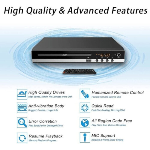 DVD player για τηλεόραση με σύνδεση HDMI, DVD player που αναπαράγει