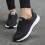 (40BlackShoes)Γυναικεία Αθλητικά Παπούτσια Casual Παπούτσια Flat ή 1