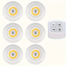 Älykäs LED-valosarja kaukosäätimellä, 6 kpl.