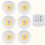 Ensemble de 6 lampes LED intelligentes avec télécommande. 1