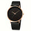 Damen-Quarzuhr mit Armband, schwarz 1