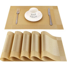Tovagliette in PVC, 30 x 45 cm, 6 pezzi.