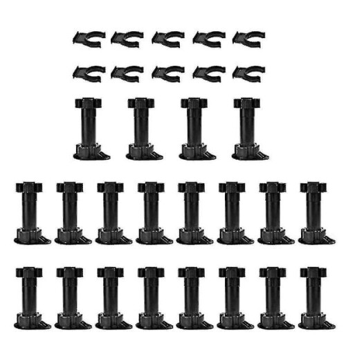 Furniture legs, black