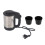 0.5L mini electric kettle stainless steel automatic shut-off 1