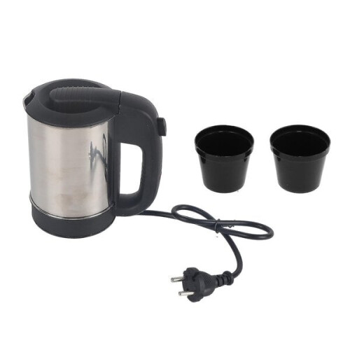0.5L mini electric kettle stainless steel automatic shut-off