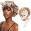 Naisten unimyssy Silkeslen Satin Bonnet 1