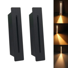 LED-Einbauleuchte für Treppen, 220 V, Eckwandleuchte für den Innenbereich