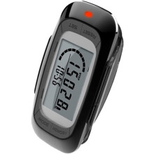 Podómetro para caminar: registra los pasos, la distancia recorrida, las calorías y el tiempo de actividad.