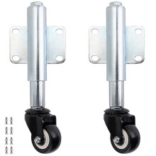 rueda de puerta corredera de 6 cm, rueda de suspensión de puerta de extensión, puerta a